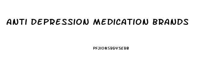 Anti Depression Medication Brands