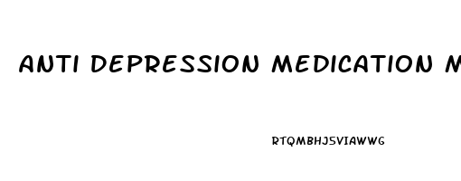 Anti Depression Medication Mirtazapine