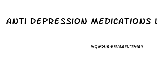 Anti Depression Medications List