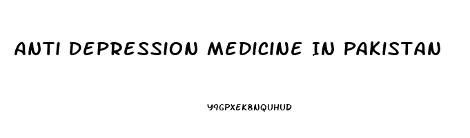 Anti Depression Medicine In Pakistan