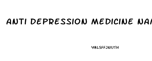 Anti Depression Medicine Names In Bangladesh