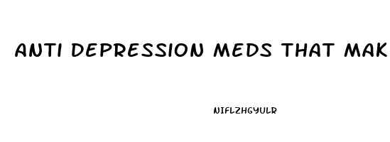 Anti Depression Meds That Make You Lose Weight