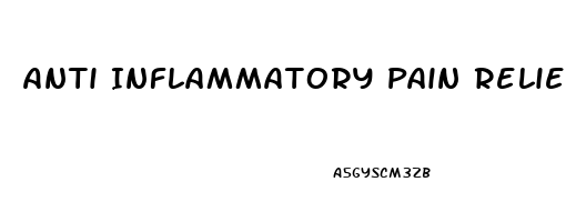 Anti Inflammatory Pain Reliever Philippines