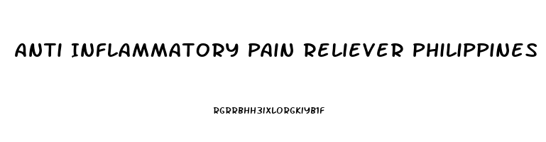 Anti Inflammatory Pain Reliever Philippines