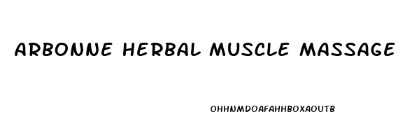Arbonne Herbal Muscle Massage Pain Relieving Gel 4 Oz