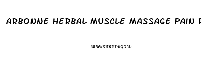 Arbonne Herbal Muscle Massage Pain Relieving Gel 4 Oz