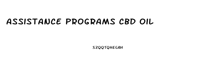 Assistance Programs Cbd Oil