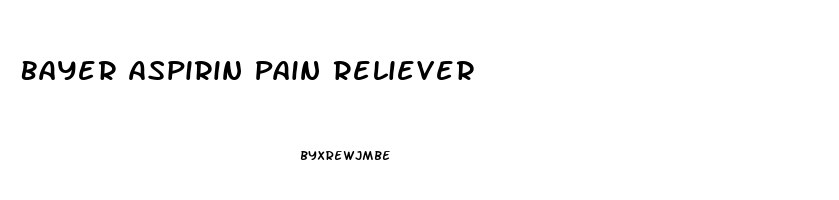 Bayer Aspirin Pain Reliever