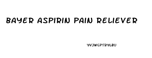 Bayer Aspirin Pain Reliever