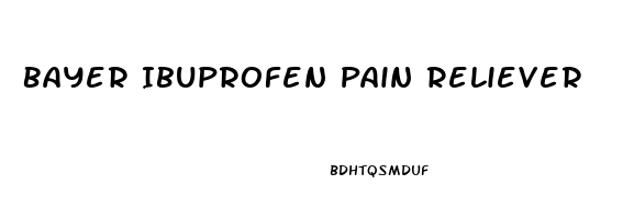 Bayer Ibuprofen Pain Reliever
