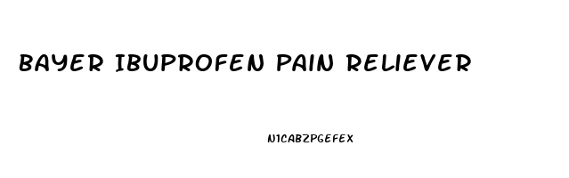 Bayer Ibuprofen Pain Reliever