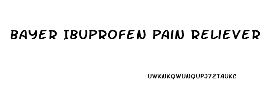 Bayer Ibuprofen Pain Reliever
