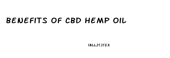 Benefits Of Cbd Hemp Oil