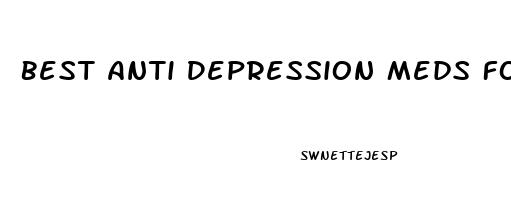 Best Anti Depression Meds For Elderly