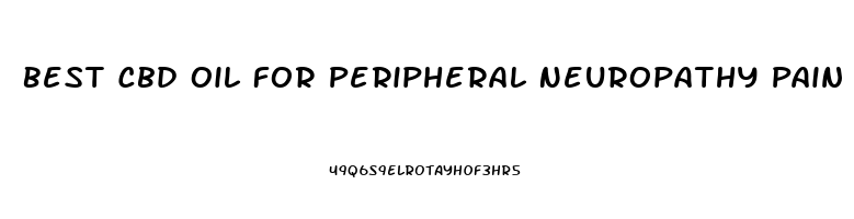 Best Cbd Oil For Peripheral Neuropathy Pain Uk