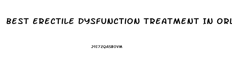 Best Erectile Dysfunction Treatment In Orlando