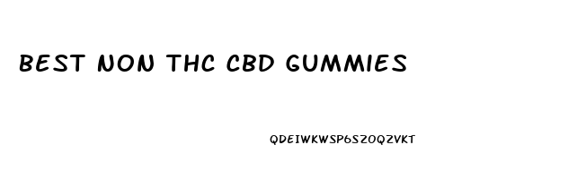 Best Non Thc Cbd Gummies