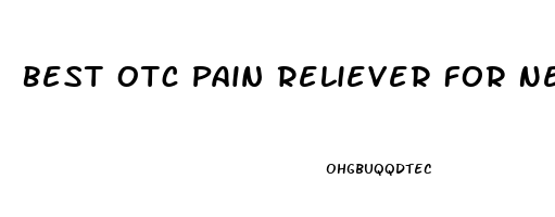 Best Otc Pain Reliever For Neck Pain