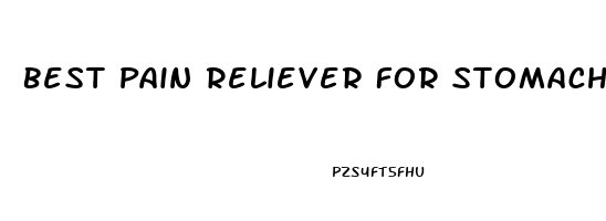 Best Pain Reliever For Stomach Ulcer