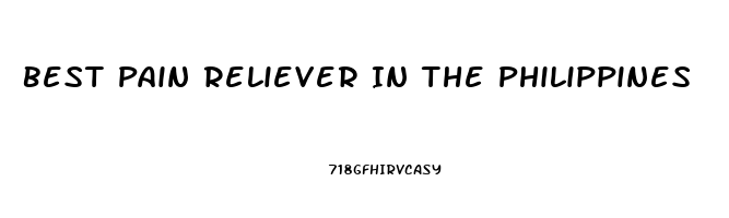 Best Pain Reliever In The Philippines