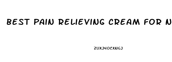 Best Pain Relieving Cream For Neck