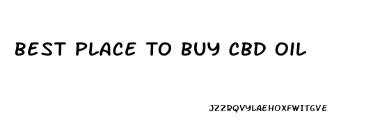 Best Place To Buy Cbd Oil