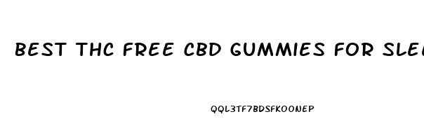 Best Thc Free Cbd Gummies For Sleep