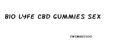 Bio Lyfe Cbd Gummies Sex