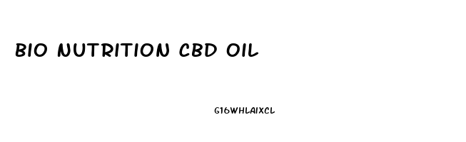 Bio Nutrition Cbd Oil