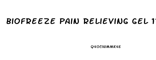 Biofreeze Pain Relieving Gel 118ml