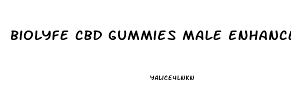 Biolyfe Cbd Gummies Male Enhancement Reviews