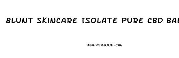 Blunt Skincare Isolate Pure Cbd Balancing Face Oil