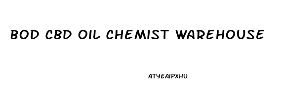 Bod Cbd Oil Chemist Warehouse