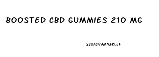 Boosted Cbd Gummies 210 Mg