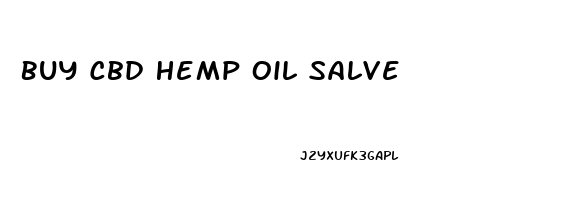 Buy Cbd Hemp Oil Salve