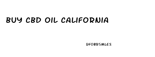 Buy Cbd Oil California