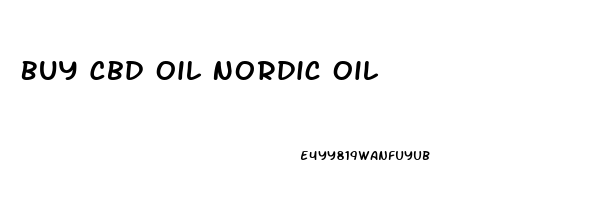 Buy Cbd Oil Nordic Oil