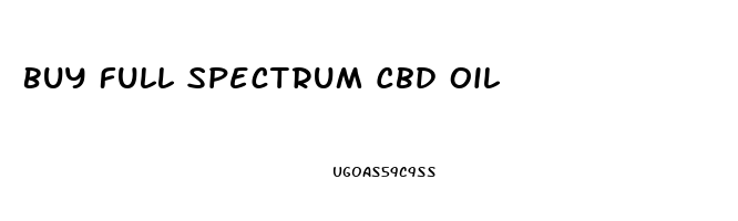 Buy Full Spectrum Cbd Oil