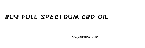 Buy Full Spectrum Cbd Oil