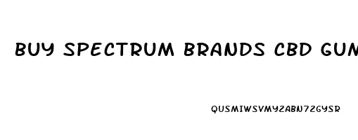 Buy Spectrum Brands Cbd Gummies