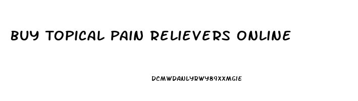 Buy Topical Pain Relievers Online