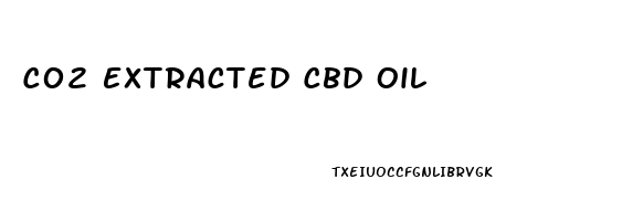 C02 Extracted Cbd Oil