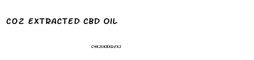 C02 Extracted Cbd Oil