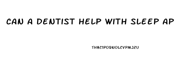 Can A Dentist Help With Sleep Apnea