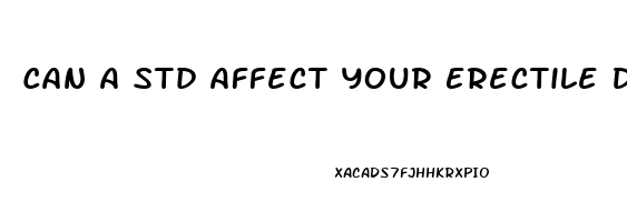 Can A Std Affect Your Erectile Dysfunction