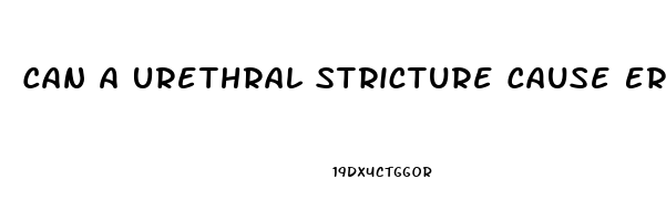 Can A Urethral Stricture Cause Erectile Dysfunction