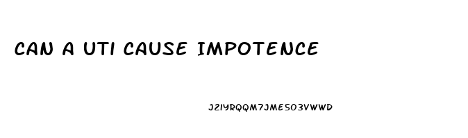 Can A Uti Cause Impotence