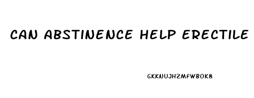 Can Abstinence Help Erectile Dysfunction