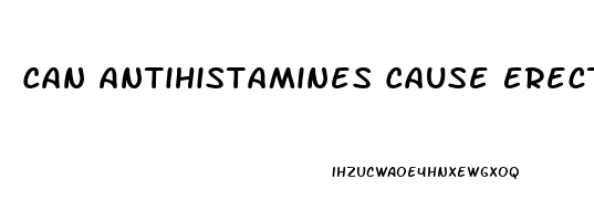 Can Antihistamines Cause Erectile Dysfunction