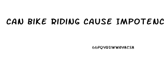 Can Bike Riding Cause Impotence